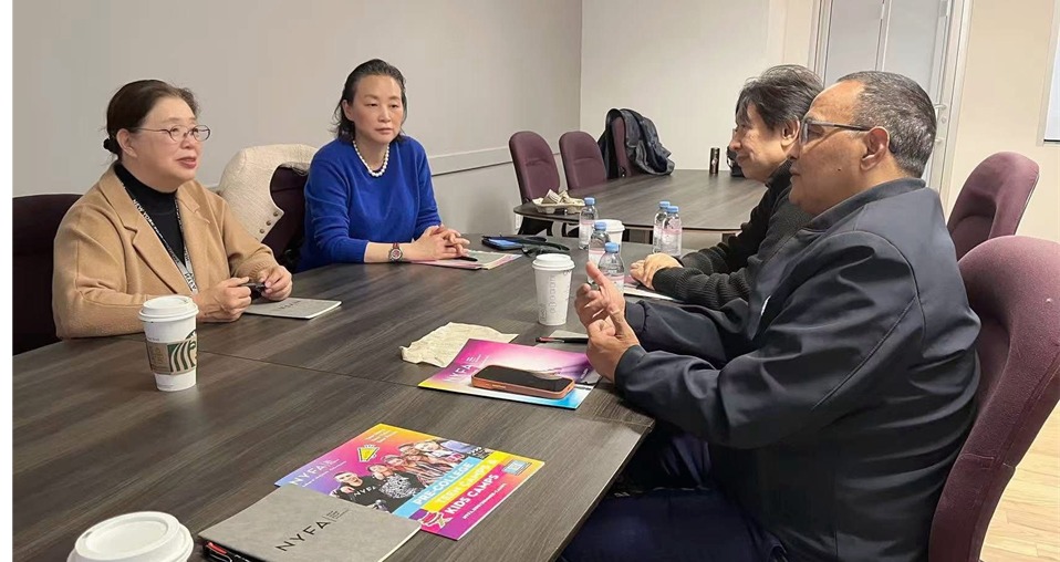 Track Nepal delegation meeting at New York Film Academy