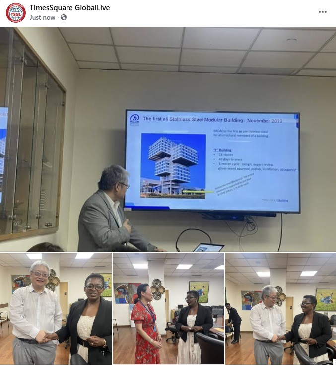 Sustainable development presentation with Uganda partners